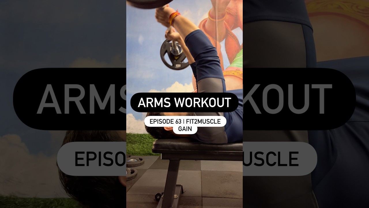 Arms Workout for Bigger Biceps & Triceps | Episode 63 🔥