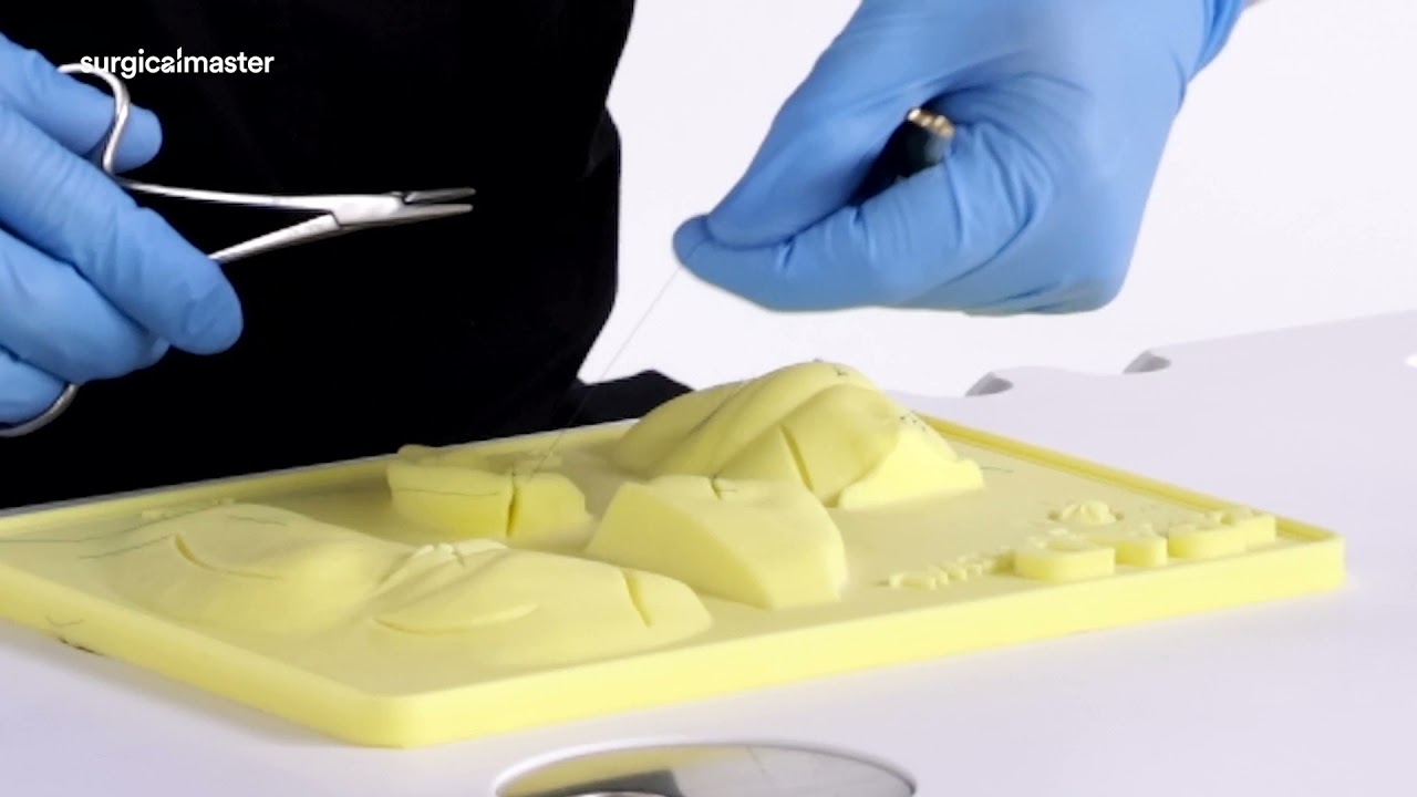 Suturing facial lacerations with the Zpad Survival edition