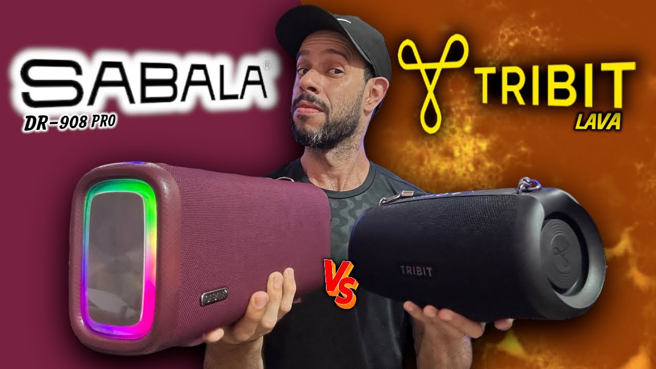 SABALA DR-908 PRO vs TRIBIT STORMBOX LAVA - Quem levou a melhor nesse comparativo? 