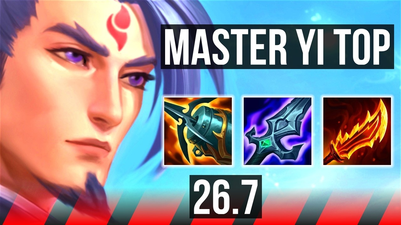 MASTER YI vs SION (TOP) | EUW Grandmaster | 26.7
