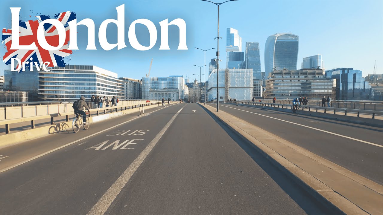 London 4K - United Kingdom ☀️ Early Morning City Views & Famous Sights