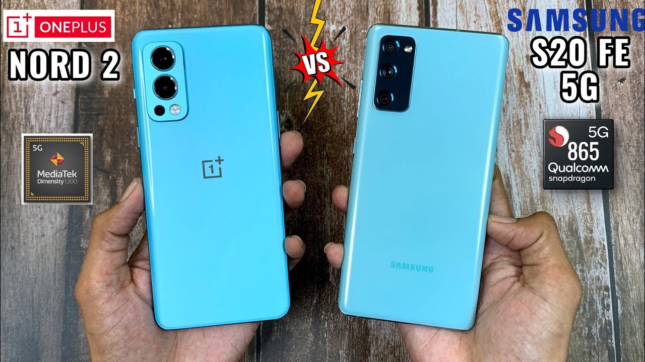 Samsung S20 FE 5G Vs OnePlus Nord 2 Speed Test / Snapdragon 865 Vs Dimensity 1200 🔥