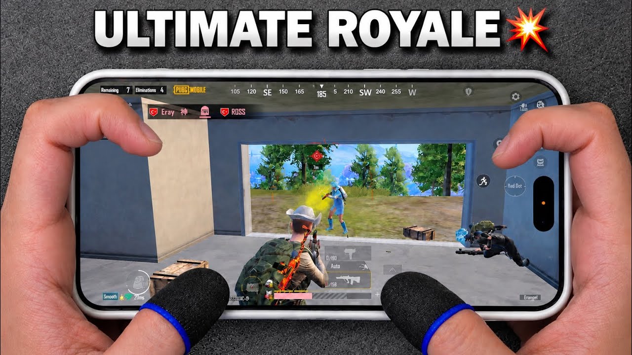 1v4 Clutch in Ultimate Royale Legend Lobby💀