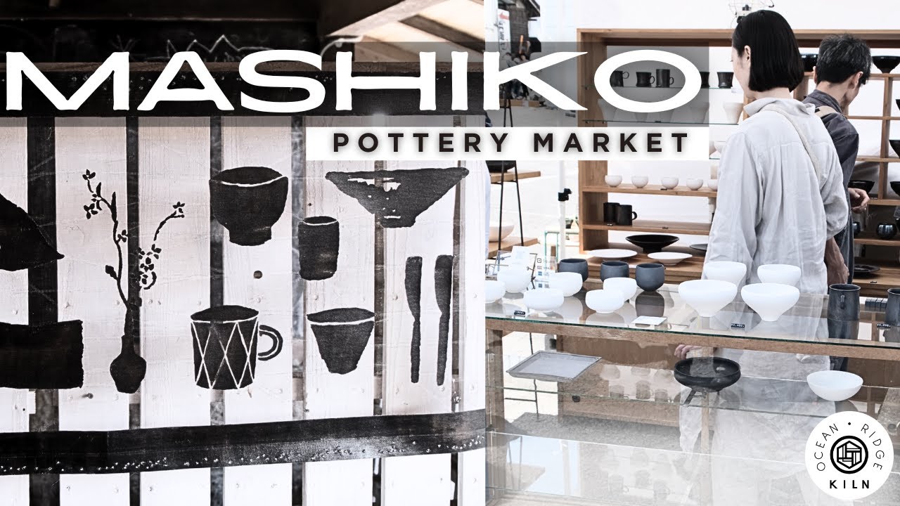 Mashiko pottery market, my first time selling pottery in Mashiko, Japan!