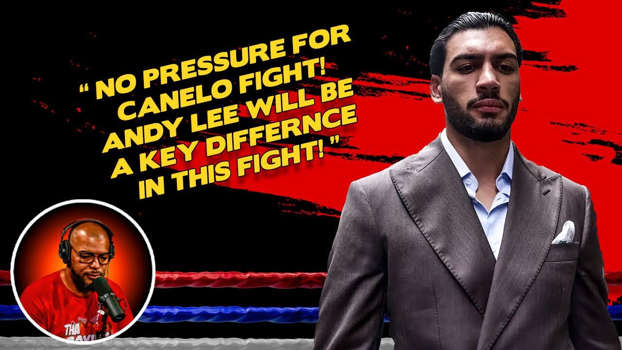 HAMZAH SHEERAZ FIGHT WEEK VS. BERLANGA: "NO PRESSURE FOR CANELO FIGHT!"