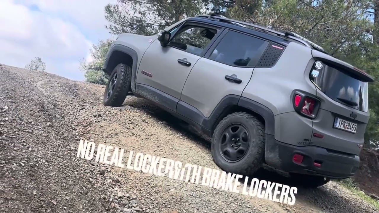 Jeep renegade trailhawk testing 4wd system limits