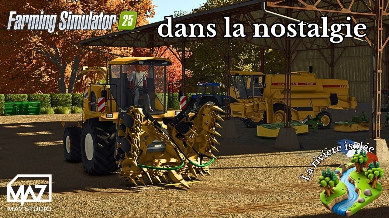 🔴DECOUVERT DU CHANGEMENT ET RESTONS DANS LA NOSTALGIE 🚜ENSILAGE DE MAIS/LA RIVIERE ISOLEE@MA7Studio⁩