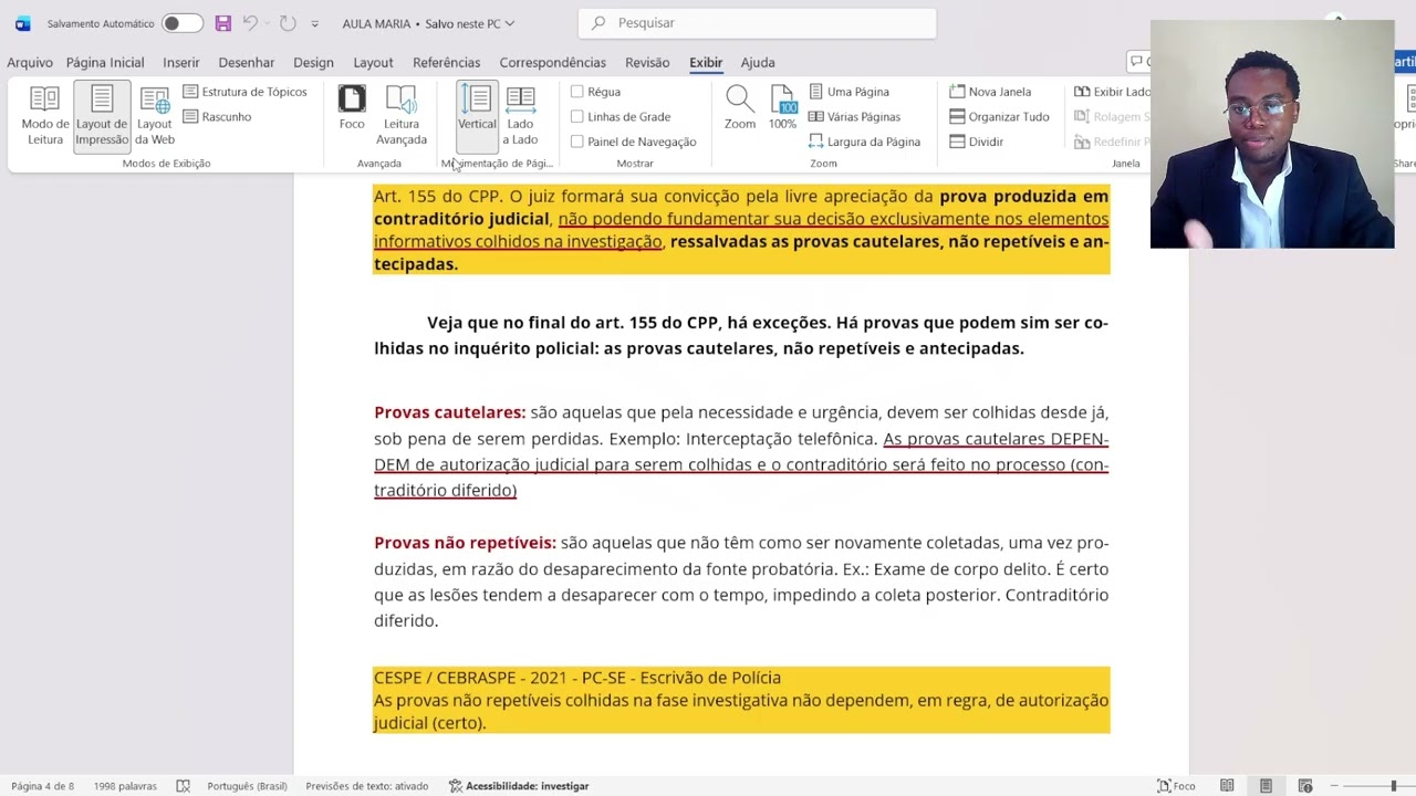 INQUÉRITO POLICIAL - Aulão para concursos