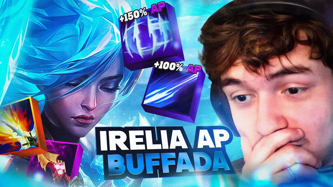 TESTEI A NOVA IRELIA AP BUFFADA