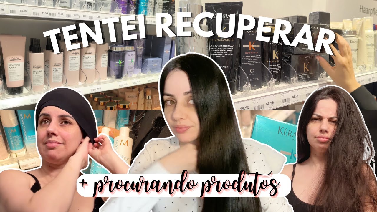 FUI PROCURAR PRODUTOS PRO MEU CABELO E O RESULTADO ME SURPREENDEU 😱