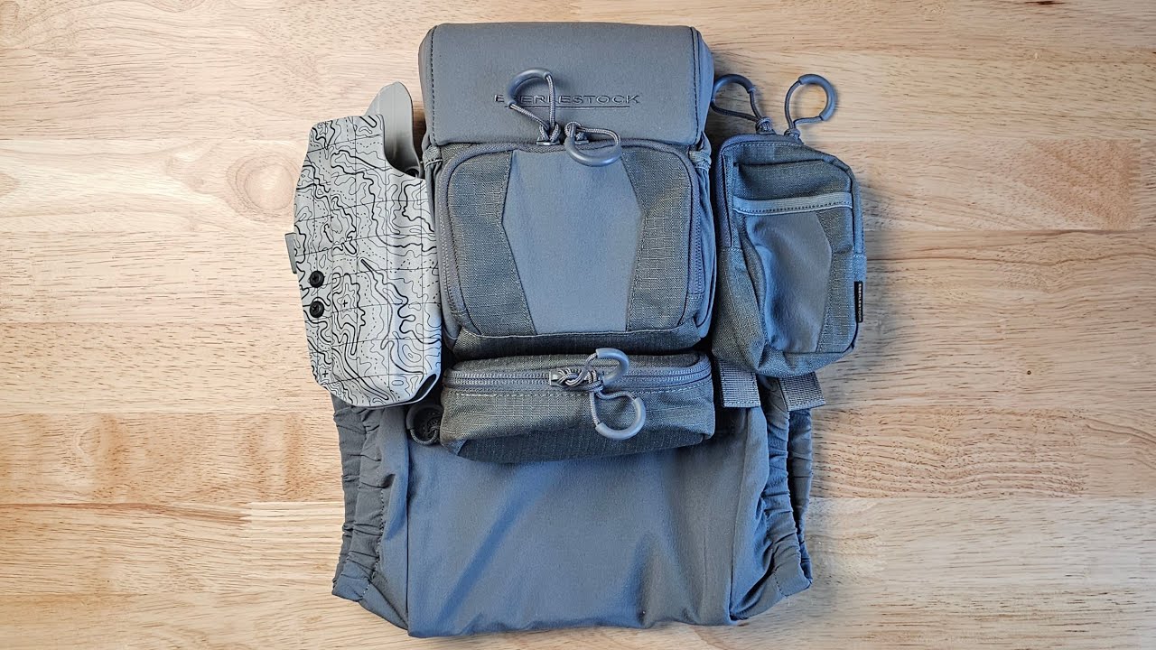 Eberlestock Recon Bino Harness - Adding a VERTICAL holster