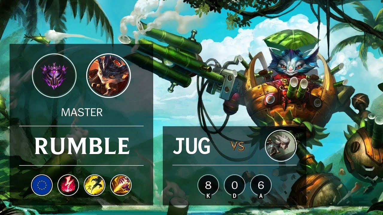 Rumble Jungle vs Camille - EUW Master Patch 9.13