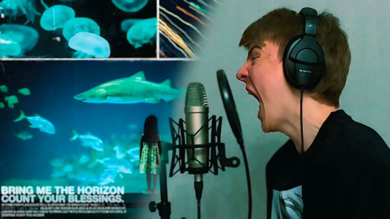 Bring Me The Horizon - A Lot Like Vegas (Vocal Cover) #metal #metalcore #rock #cover #shorts 