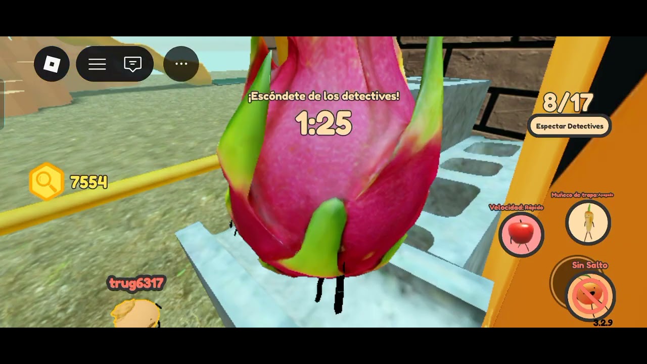 Porfin me logre salir del mapa en Hide and seek playground