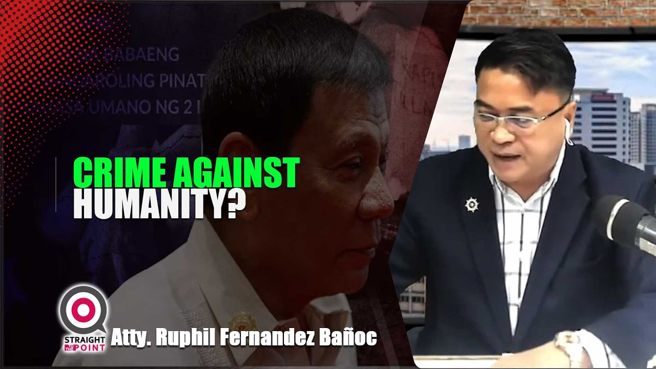 ICC PROSECUTION GI-EXPLAIN! Giunsa Pag-VERIFY ang Allegations vs FPRD? Crime Against Humanity?