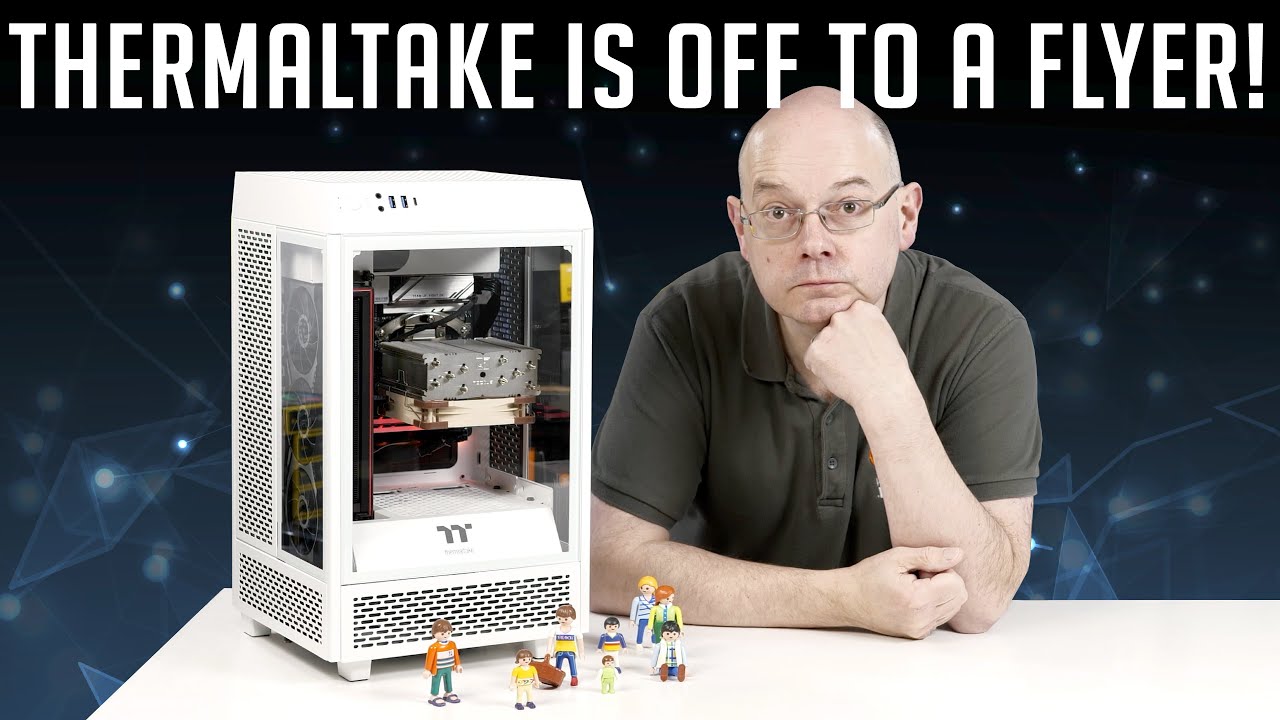 Thermaltake WORLD EXCLUSIVE Review - The Tower 100!