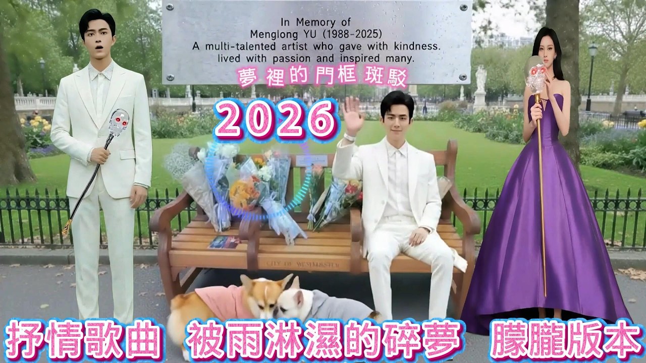 免機票坐上 2026 倫敦紀念長椅｜于朦朧 VS 陳都靈唱歌給你聽🎶《被雨淋濕的碎夢 合唱 朦朧版》｜線上模擬現場