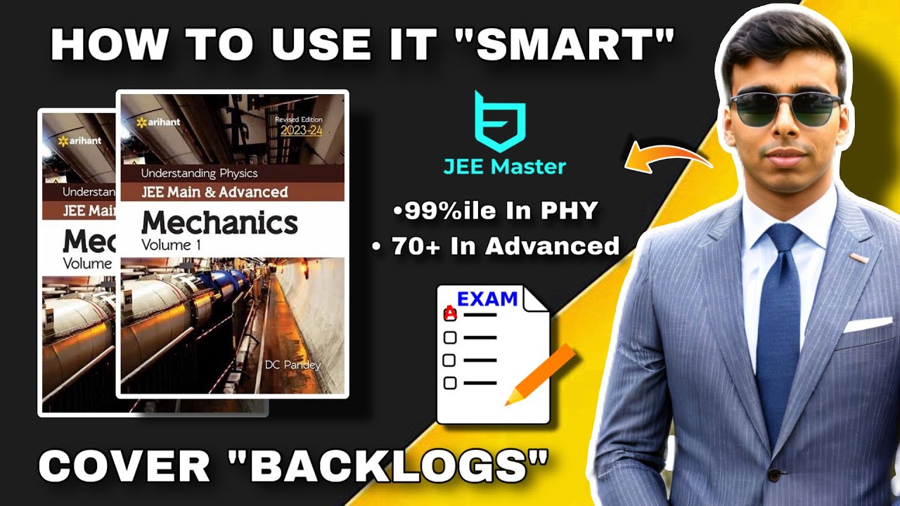 How To Use DC Pandey for JEE 🤔🔥 Best Way To Solve DC PANDEY JEE Physics 😱🔥 [NO MORE BACKLOGS]