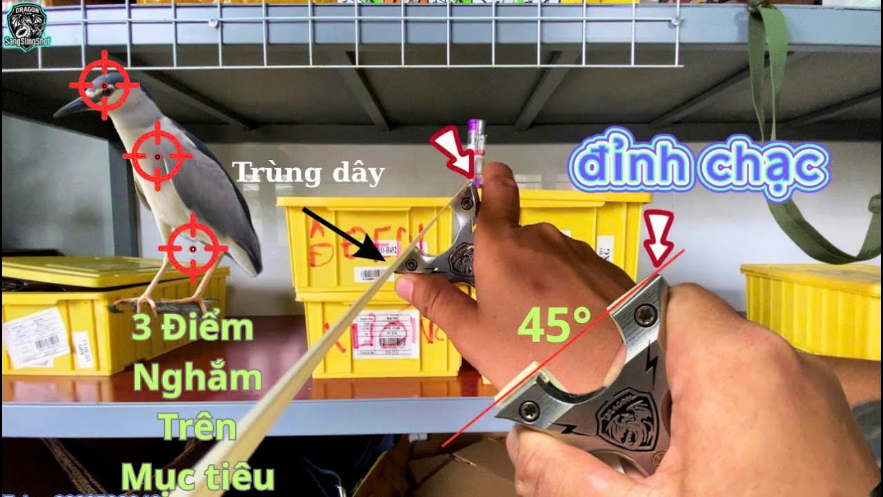Ná Cao Su Chia Sẻ Góc Bắn 45 Độ , Giả Đáp Mọi Thắc Mắc Và Vấn Đề Hay Gặp Phải || SangSlingShot