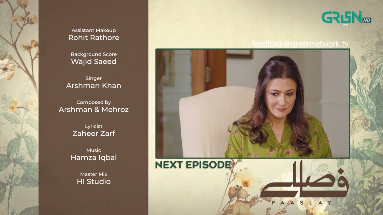 Faaslay Episode 45 | Teaser | #faaslay  #aliansari  #sabooraly