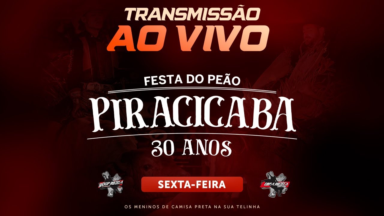 PIRACICABA-SP 2025 | SEXTA-FEIRA (AO VIVO)