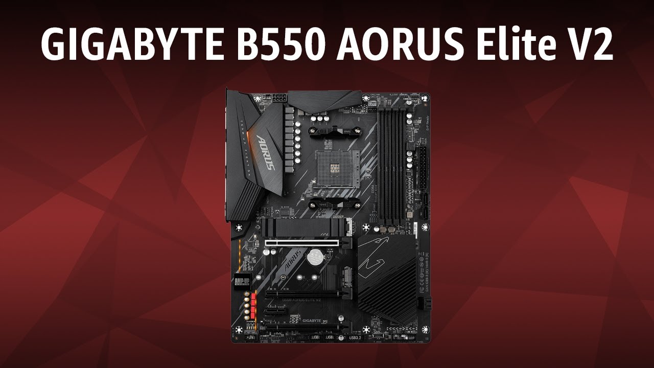 Материнская плата GIGABYTE B550 AORUS Elite V2