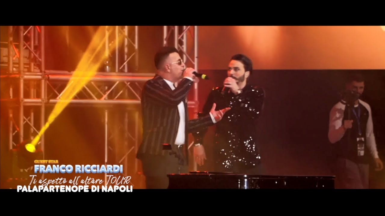 Tony Colombo duetta con Franco Ricciardi  (Ti Aspetto all'Altare Tour 2019)