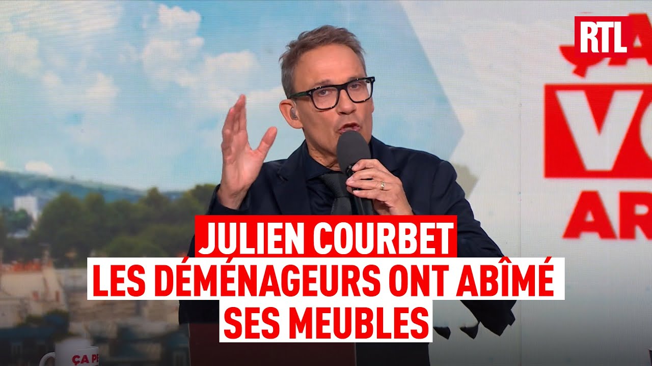 Julien Courbet : meubles cassés, il attend le remboursement du déménageur
