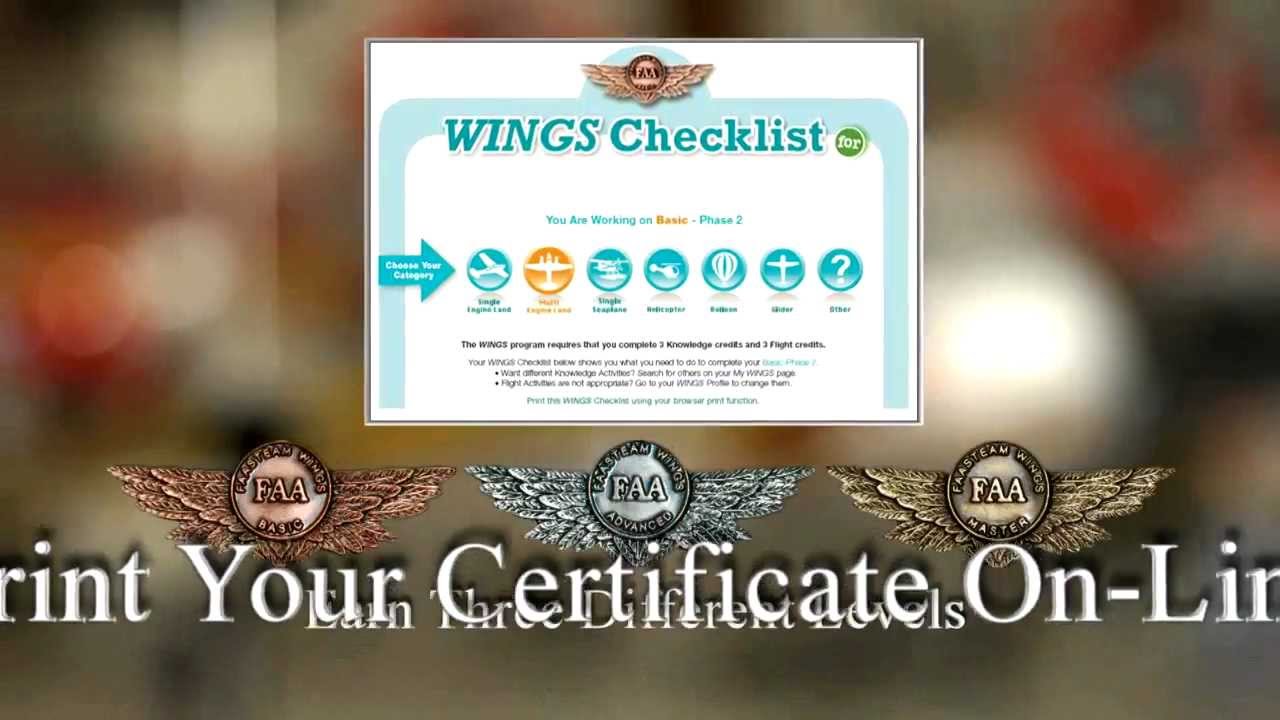 WINGS Promo for FAA Safety