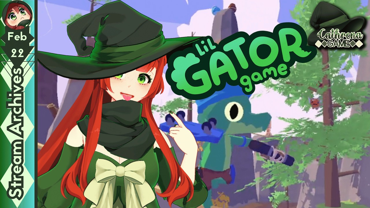 VOD 2/22/26 CathrenaGame - Being a Tiny Reptile Sunday