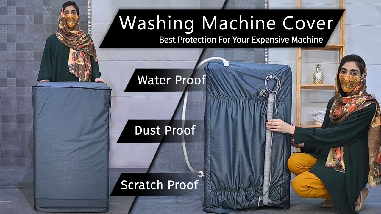 Top Reviewed ⭐⭐⭐⭐⭐ | High Transparency | Heat Proof | Scratch Proof | Water Proof  Machine Cover