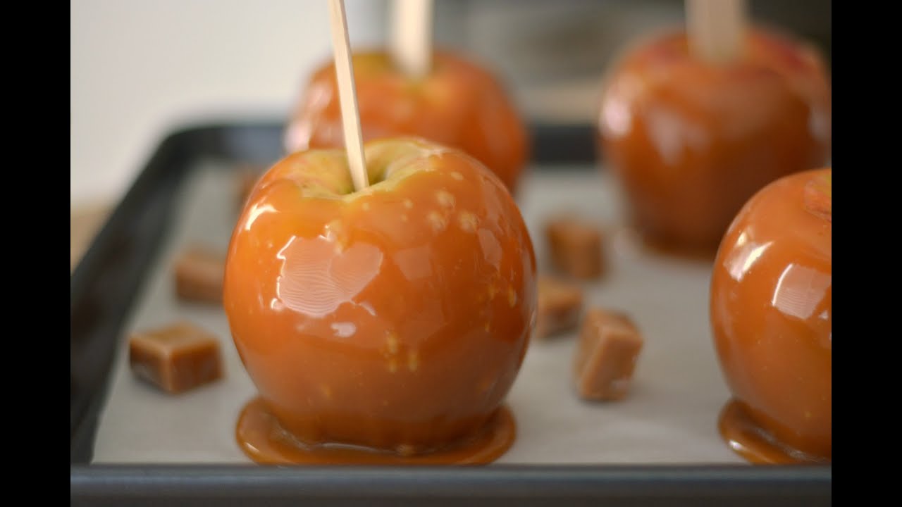 MANZANAS DE CARAMELO | Cómo Hacer Manzanas Cubiertas Con Caramelo | SyS