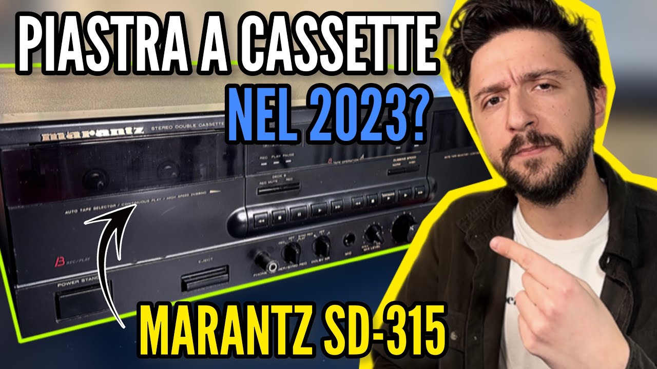 PIASTRA A CASSETTE da 50€ - MARANTZ SD-315