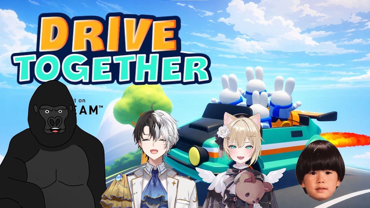 【ミメシス】車を運転できなかったのでAIホラゲー【バーチャルゴリラ/胡桃のあ/Kamito/トナカイト(ヘンディー)】