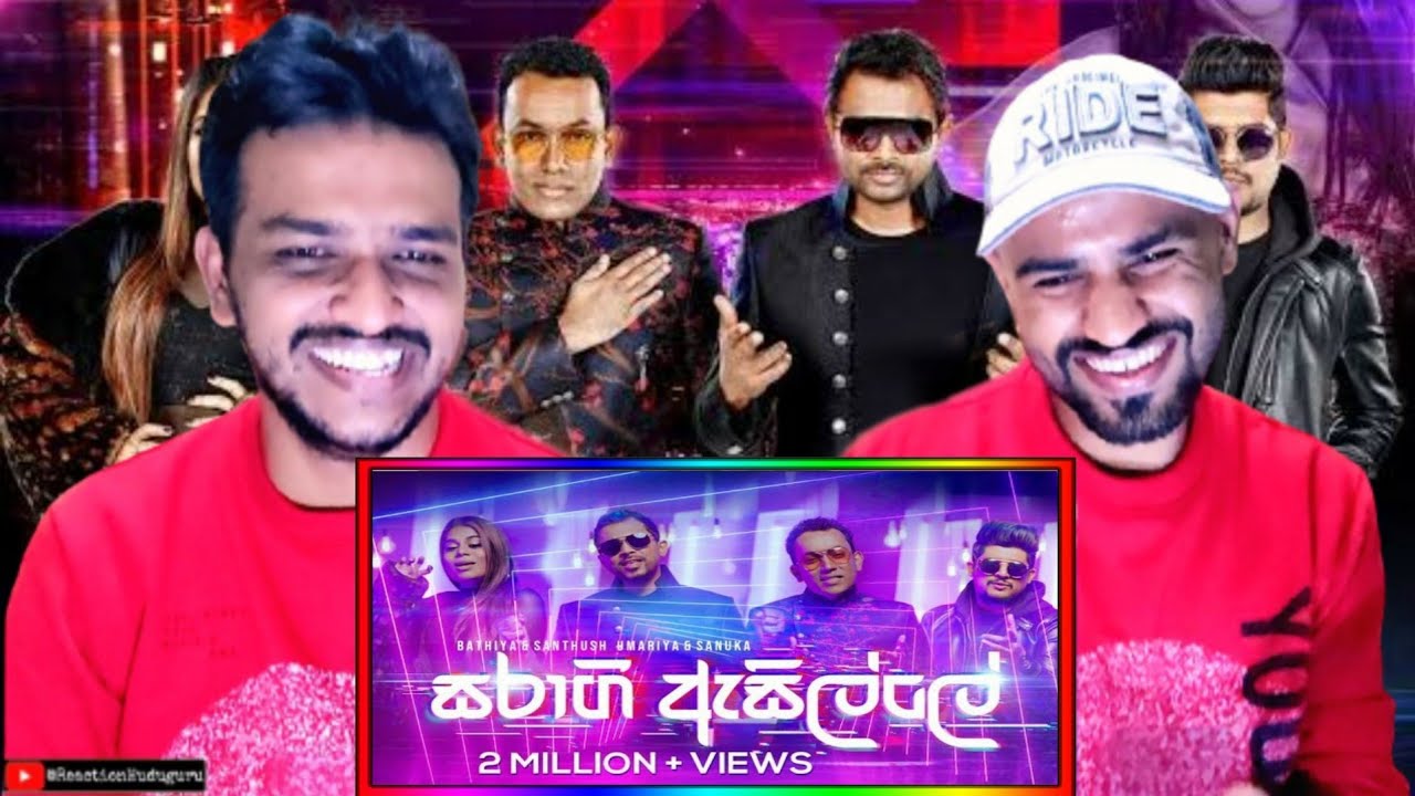Saragi Asille | Reaction!!🔥 (සරාගී ඇසිල්ලේ)  - Bathiya, UMARIA, SANUKA (Official Music Video)