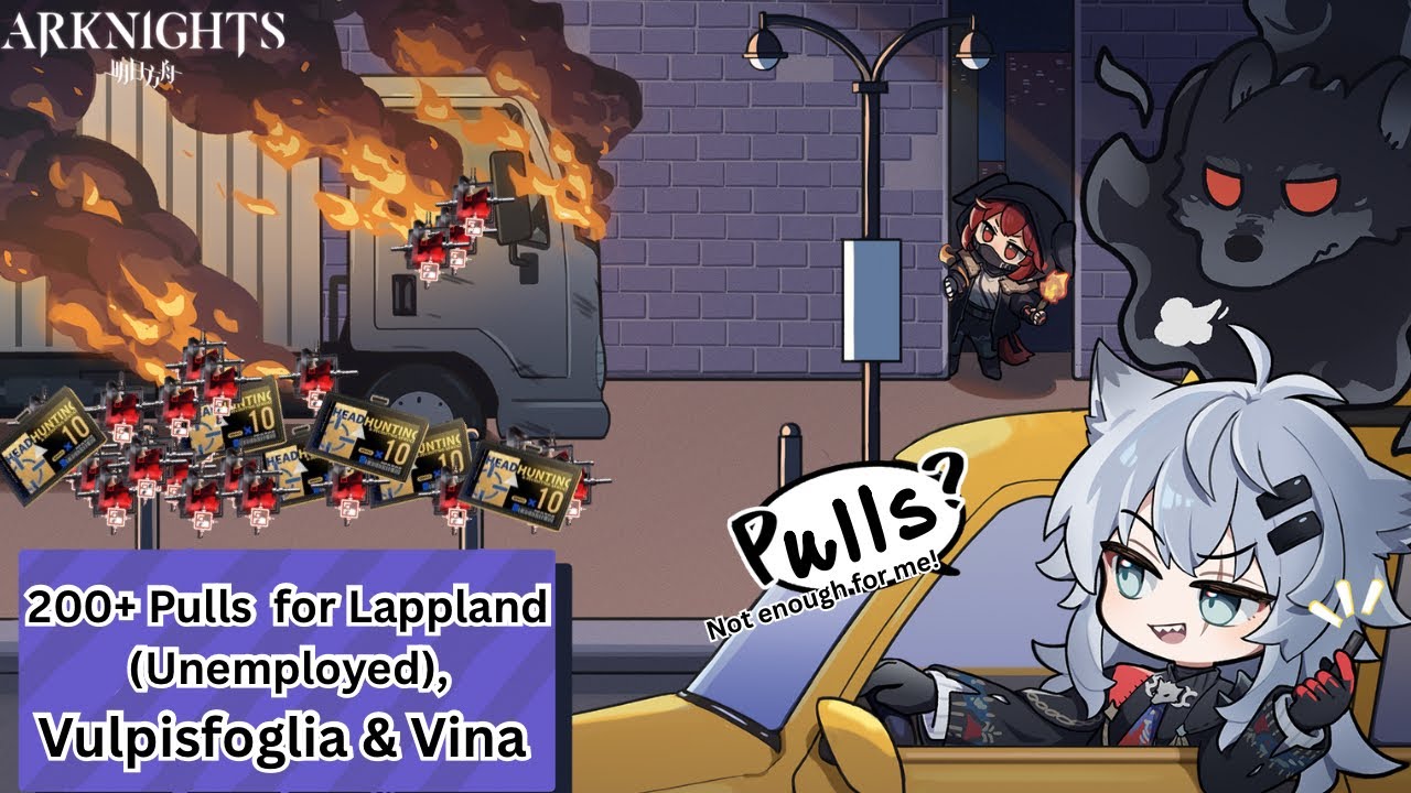 Arknights EN Player Pulls for 3 Women (Lappland Alter & Vina Victoria Pulls)