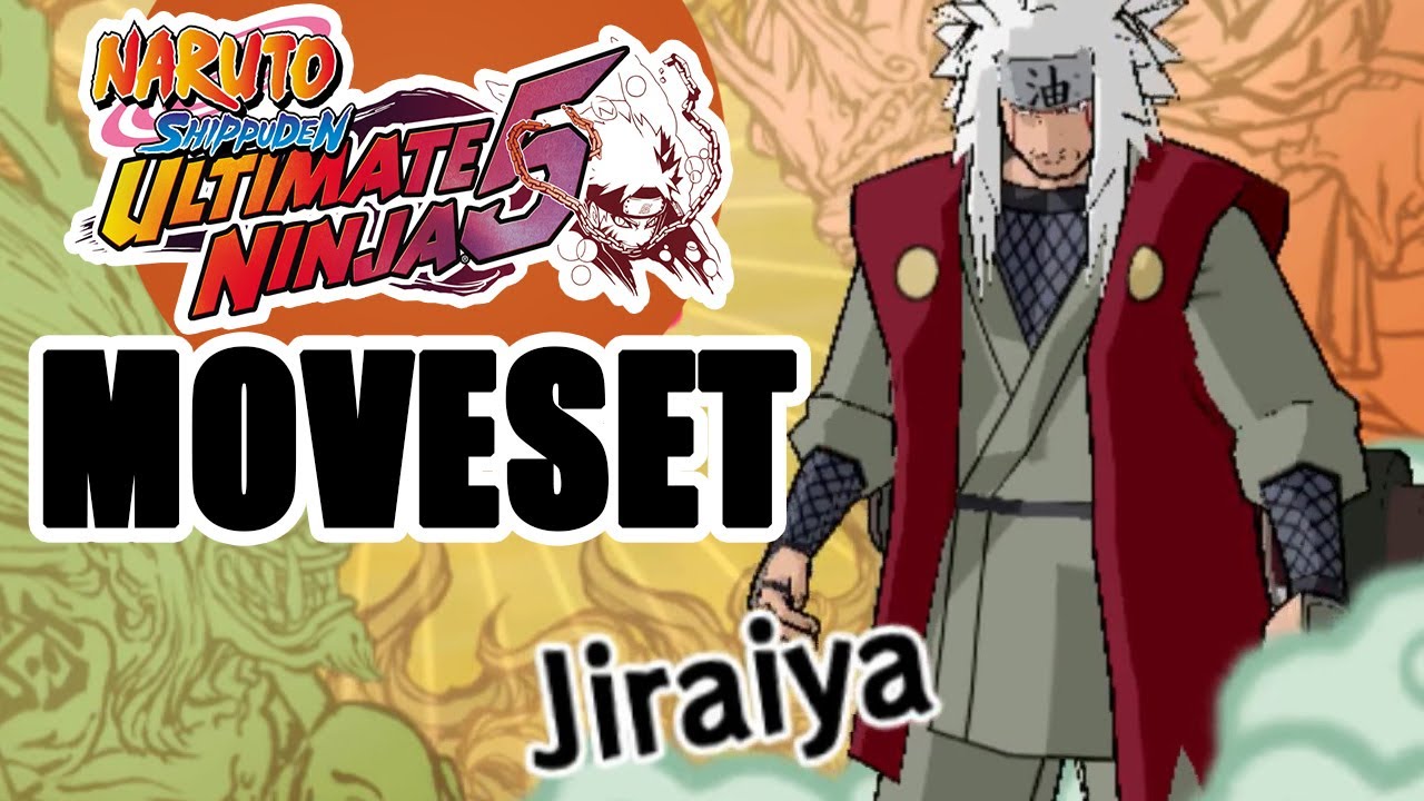 Naruto Ultimate Ninja 5 (PS2) - Jiraya Moveset