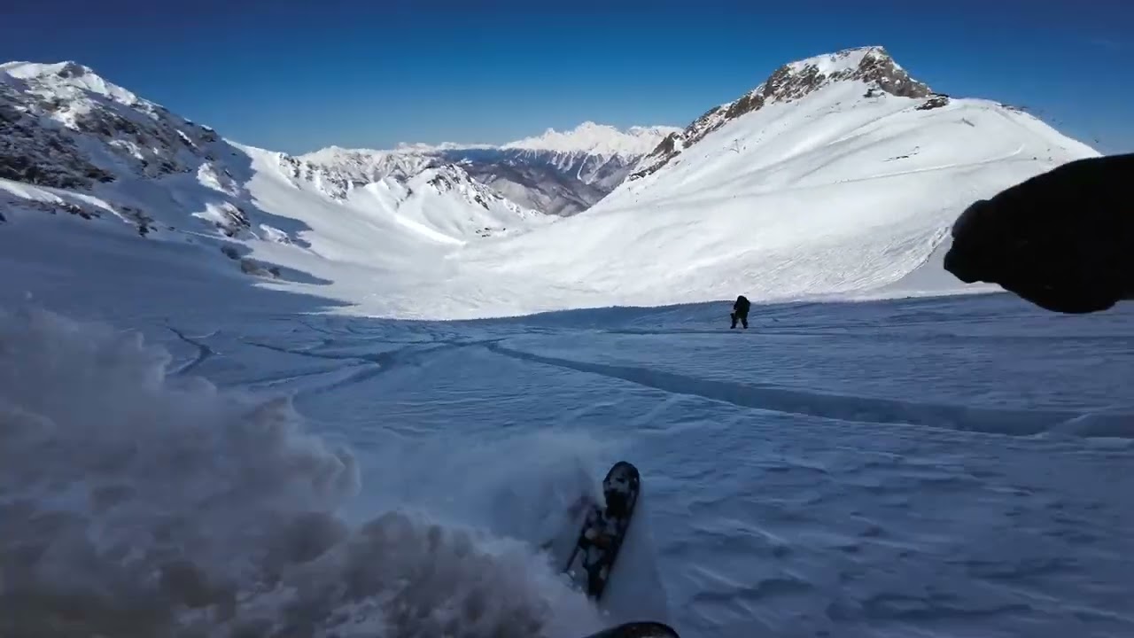 Skiing in Krasnaya Polyana, March 2025 / Горные лыжи в Красной поляне, март 2025