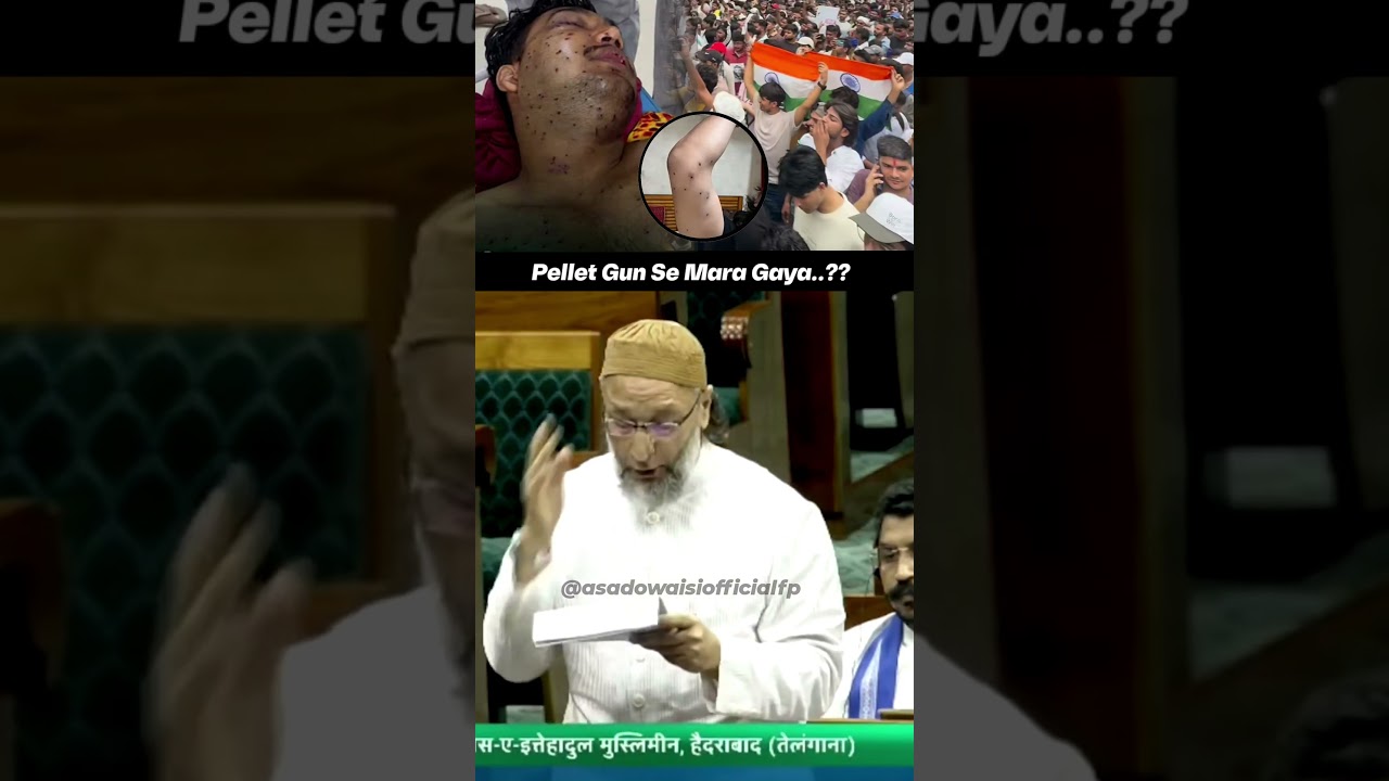 Asaduddin Owaisi In Parliament || #asaduddinowaisi #parliament #speech #news #shorts