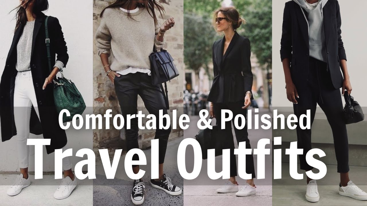AIRPORT TRAVEL OUTFITS * Comfortable Polished *