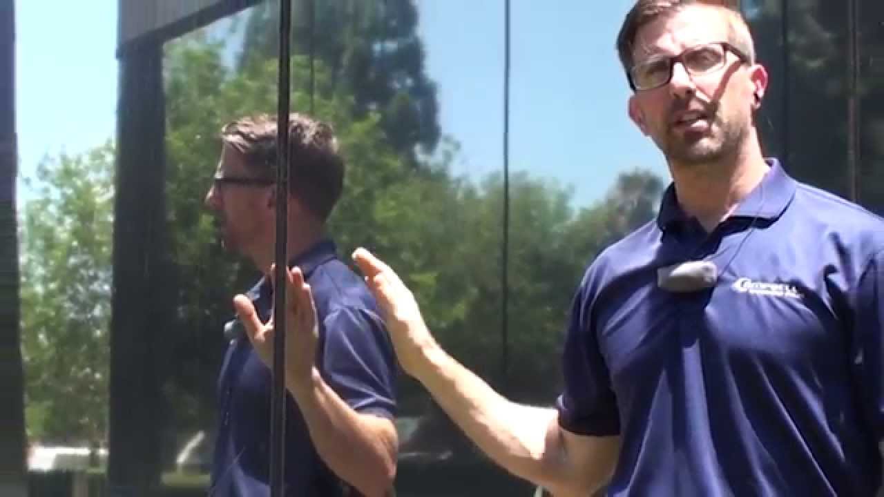Blue Exterior Window Film Review | Campbell Window Film