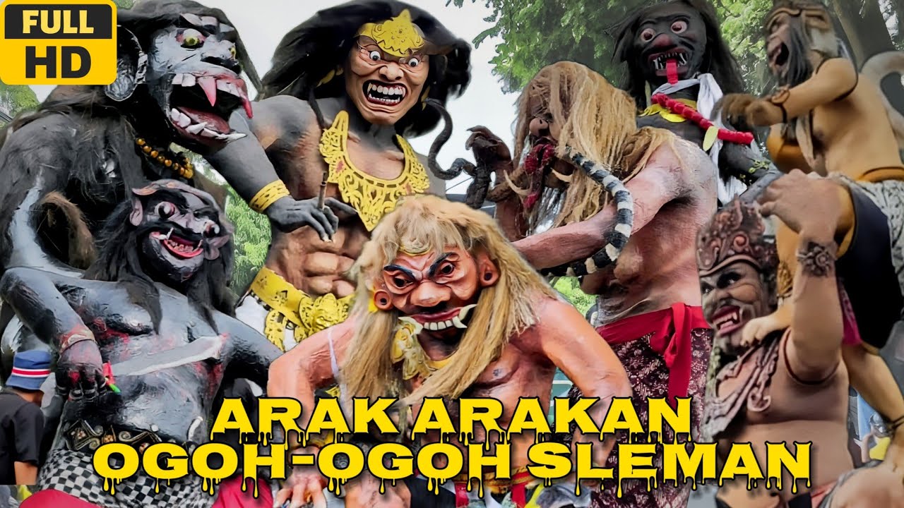 Arak Arakan Ogoh-ogoh‼️ Kirab Budaya di Sleman Terbaru 2025