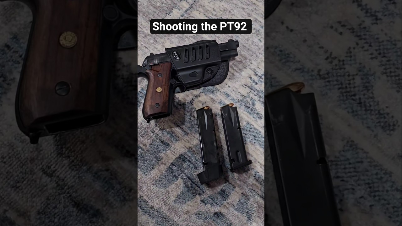 Taurus PT92 In Action!
