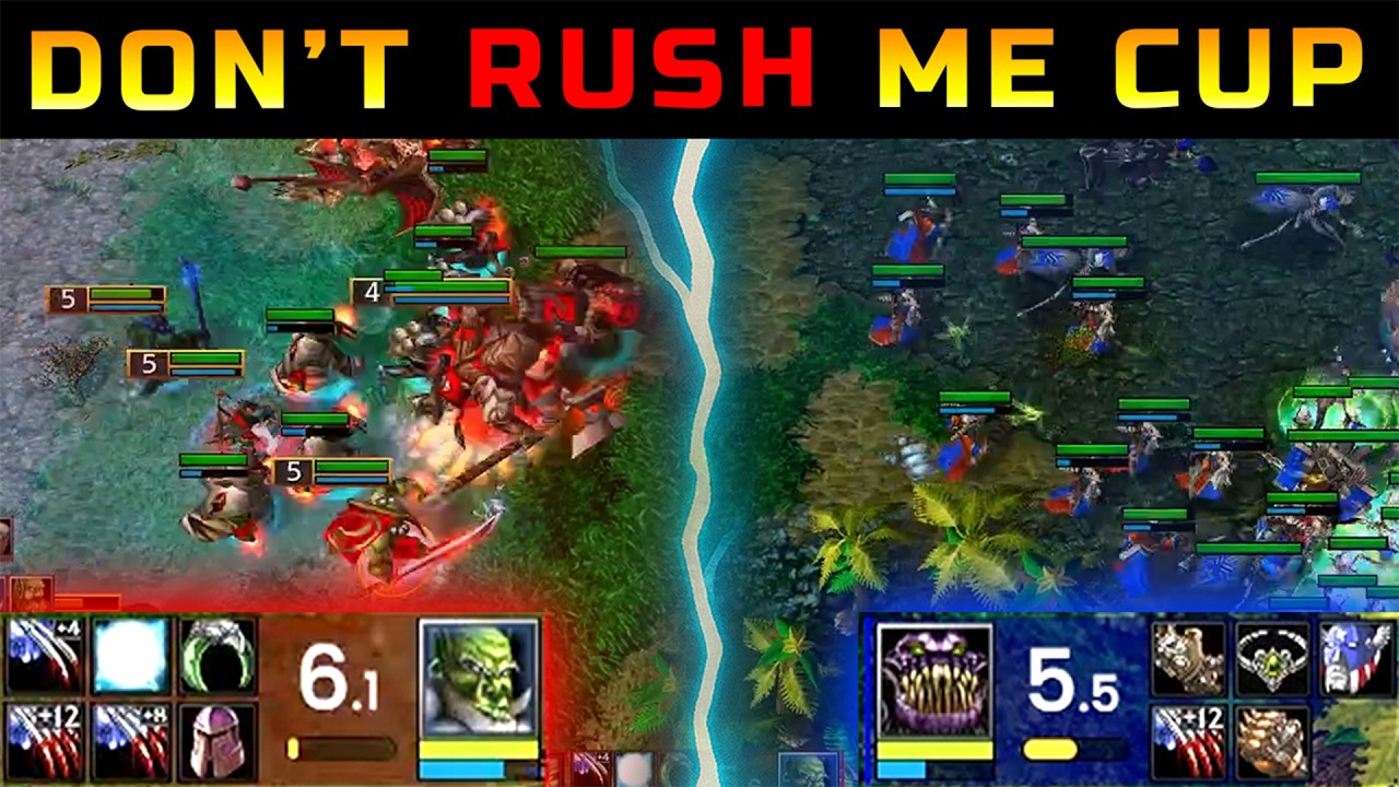 NEW RULE SET! - SOK vs SAYSO vs WAR3ORCER0 - DON'T RUSH ME CUP
