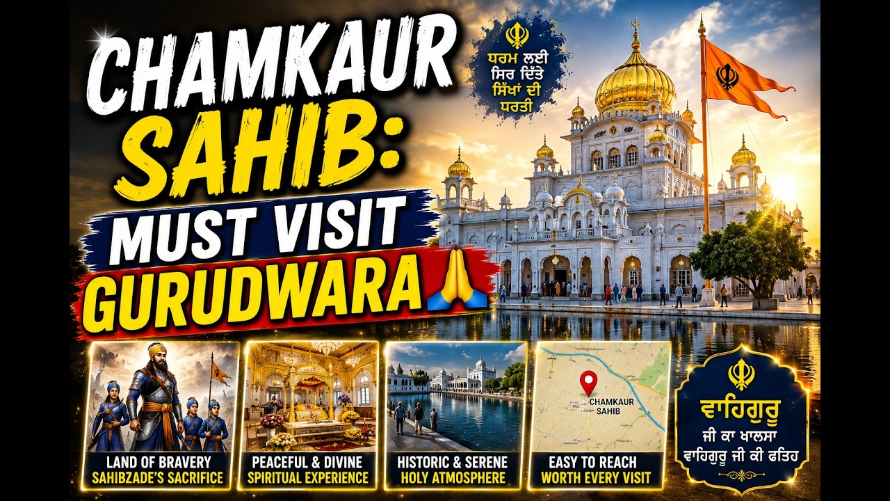 Chamkaur Sahib: Hum Aaj Kyu Gye? 😱 Must Visit Gurudwara