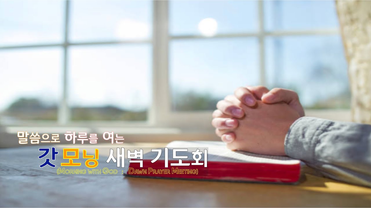 260109(금) 갓모닝 한절묵상 새벽기도회(롬 1:20) 만물에 새겨진 하나님의 사랑