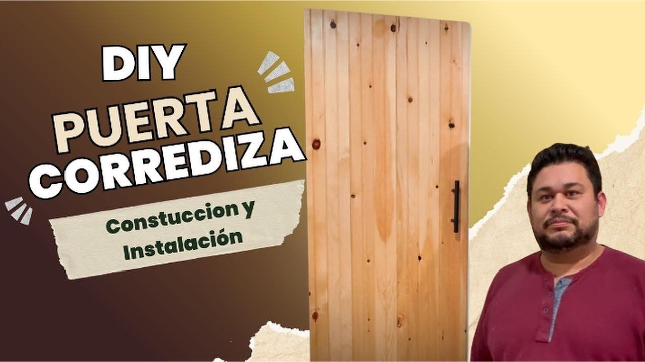 DIY Puerta Corrediza - Contruye y Instalacion