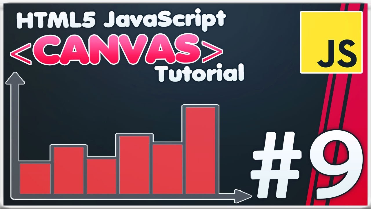 CANVAS: создание графиков и диаграмм данных | Учебное пособие по HTML5 Canvas JavaScript [#9]