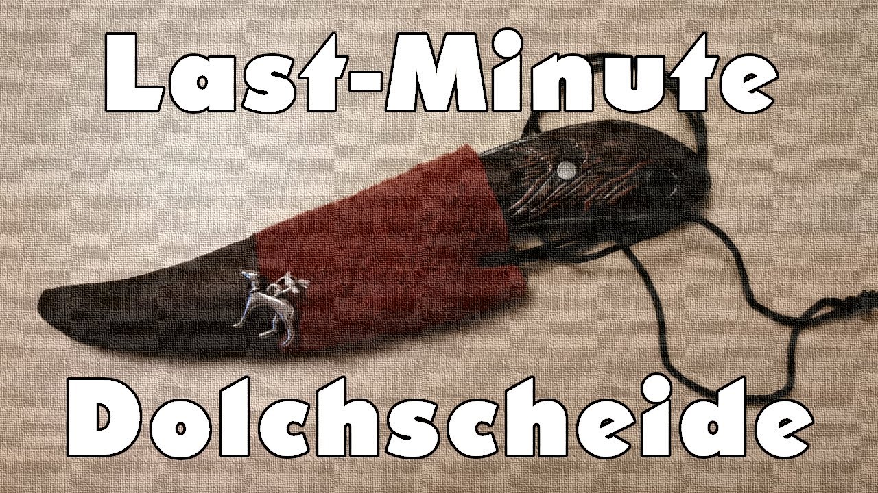 Last-Minute DIY Dolchscheide / Ninas LARP Guide