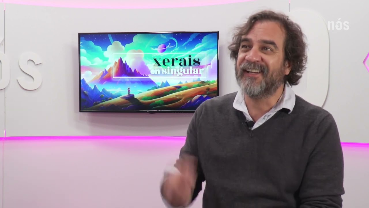 Pedro Feijoo fala da súa novela Onde nacen as bestas en Nós TV